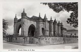 Bilhete postal da Ermida gótica de São Brás, Évora | Portugal em postais antigos