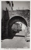 Bilhete postal do Arco de Dona Isabel, Évora | Portugal em postais antigos