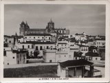 Bilhete postal da Sé e vista parcial, Évora | Portugal em postais antigos