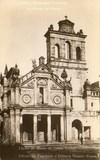 Bilhete postal da Frontaria da Igreja da Graça, Évora | Portugal em postais antigos