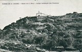 Bilhete postal antigo de Mirandela, Portugal: Torre de Dona Chama - Monte de São Braz | Portugal em postais antigos
