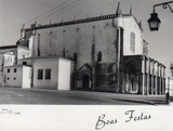 Bilhete postal da Igreja de São Francisco, Évora | Portugal em postais antigos