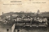 Bilhete postal de Montemor-o-Novo, Vista tirada para o Castelo | Portugal em postais antigos 