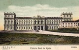 Bilhete postal ilustrado de Lisboa, Palácio Real da Ajuda | Portugal em postais antigos