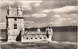 Bilhete postal antigo de Lisboa , Portugal: Torre de Bélem - 178