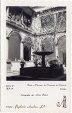 Bilhete postal da ​Fonte e Claustro do Convento do Calvário, Évora | Portugal em postais antigos