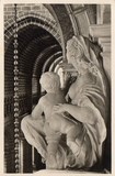 Bilhete postal da Escultura de Bellini na Sé Catedral, Évora | Portugal em postais antigos