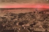 Bilhete postal antigo de Lisboa: Panorama de Lisboa | Portugal em postais antigos