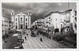 Bilhete postal da Praça do Giraldo, Évora | Portugal em postais antigos