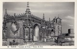 Bilhete postal ilustrado de Tomar, Convento de Cristo, terraço da Cera | Portugal em postais antigos 