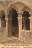 Bilhete postal do Claustro do Convento de São Bento​, Évora | Portugal em postais antigos