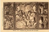 Bilhete postal do Tríptico em Esmalte de Limoges, Évora | Portugal em postais antigos