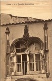 Bilhete postal da ​Janela Manuelina de Évora | Portugal em postais antigos