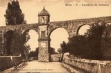 Bilhete postal do Aqueduto de Sertório​​, Évora | Portugal em postais antigos
