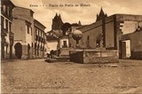 Bilhete postal da Fonte da Porta de Moura, Évora | Portugal em postais antigos