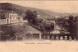 Bilhete postal do Ponte dos Flamengos, Faial, Açores | Portugal em postais antigos 
