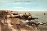 Bilhete postal antigo da praia da Rocha de Portimão | Portugal em postais antigos 