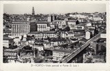 Postal antigo de Porto, Portugal: Vista parcial e Ponte Dom Luís I | Portugal em postais antigos