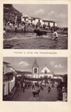 Bilhete postal da Tourada á corda, Ilha Terceira, Açores | Portugal em postais antigos