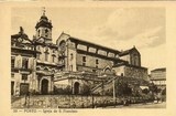Postal antigo de Porto, Portugal: Igreja de São Fransisco​ | Portugal em postais antigos