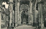 Postal antigo de Porto, Portugal: Interior da Igreja São Fransisco​ | Portugal em postais antigos