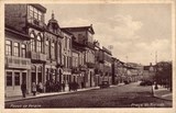 Bilhete postal ilustrado de Póvoa de Varzim: Praça do Almada | Portugal em postais antigos