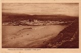 Bilhete postal da Vista geral, Praia da Vitória, Açores | Portugal em postais antigos