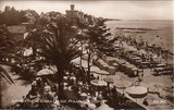 Bilhete postal ilustrado da Costa do Sol, Praia do Estoril, Cascais | Portugal em postais antigos 