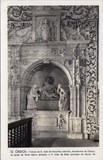 Bilhete postal de Óbidos, túmulo de Dom João de Noronha | Portugal em postais antigos 