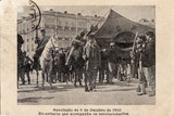 Revolução de 5 de Outubro de 1910, Estandarte que accompanha os revolucionários,  Lisboa | Portugal em postais antigos