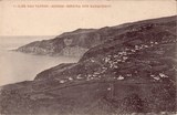 Bilhete postal da Ribeira dos Barqueiros, Santa Cruz das Flores, Açores  | Portugal em postais antigos