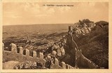 Bilhete postal ilustrado do Castelo dos Mouros​, Sintra  | Portugal em postais antigos 