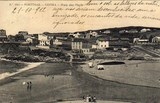 Bilhete postal ilustrado de Colares (Sintra), praia das Maçãs | Portugal em postais antigos 