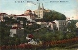 Bilhete postal ilustrado de Palácio D. Maria Pia, Sintra | Portugal em postais antigos 