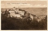 Bilhete postal ilustrado do Palácio da Rainha D. Maria Pia, Sintra | Portugal em postais antigos 