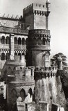 Bilhete postal ilustrado de Sintra, ​Aspecto do Palácio da Pena | Portugal em postais antigos 