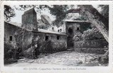 Bilhete postal ilustrado de Colares (Sintra), Convento dos Capuchos | Portugal em postais antigos 