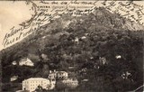 Bilhete postal ilustrado de Sintra, vista panorâmica | Portugal em postais antigos 