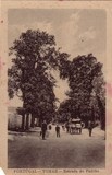 Bilhete postal ilustrado da Estrada do Padrão, Tomar | Portugal em postais antigos