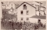 Bilhete postal da Tourada à corda, Ilha da Terceira, Açores | Portugal em postais antigos 
