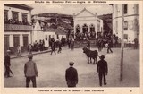 Bilhete postal da Tourada á corda, São Bento, Angra do Heroísmo, Açores | Portugal em postais antigos