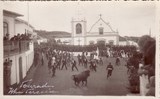 Bilhete postal da Tourada, São Bartolomeu de Regatos ​Angra do Heroísmo, Açores | Portugal em postais antigos