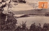Bilhete postal de Vista geral da lagoa de Sete Cidades, São Miguel, Açores | Portugal em postais antigos